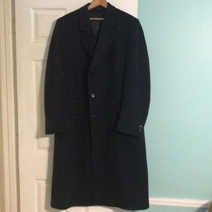 Norman Stockton Cashmere coat EUC sz L